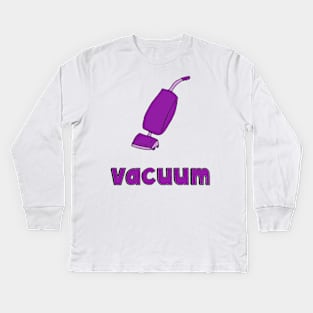 This is a VACUUM Kids Long Sleeve T-Shirt